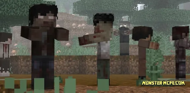 MUTATED ZOMBIES Add-on 1.20+