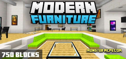 Modern Furniture | Survival Add-on 1.20/1.19
