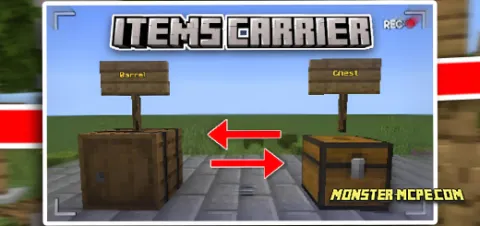 items carrier Add-on 1.20+