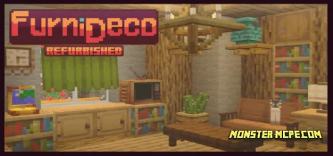 FurniDeco: Refurbished Add-on 1.21+/1.20+/1.19+