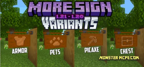 More Sign Variant Add-on 1.21+/1.20+
