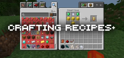 Crafting Recipes+ Add-on 1.21+