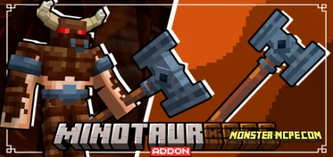 Minotaur Boss Add-on 1.21+/1.20+/1.19+