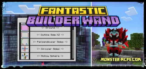 Fantastic Builder Wand For Survival Add-on 1.21+