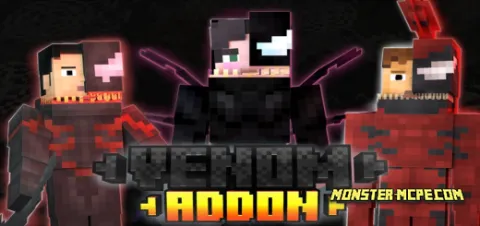 Venom by Besm MC Add-on 1.20+/1.19+/1.18+/1.17+