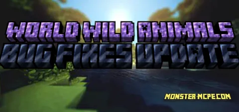 World Wild Animals Add-on 1.21+/1.20+/1.19+/1.18+/1.17+/1.16+