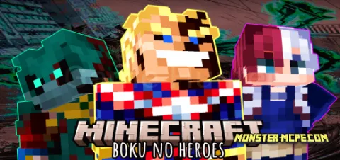 Boku No Heroes Add-on 1.21+/1.20+
