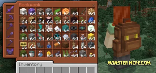 Modern Backpacks Add-on 1.21+/1.20+