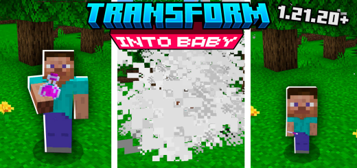 Transform into Baby Add-on 1.21+