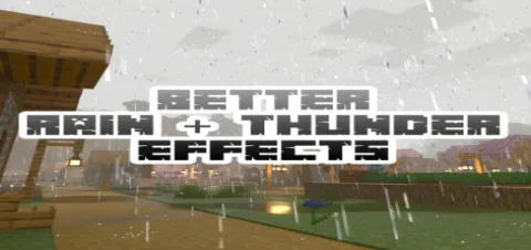Better Rain + Thunder Sound Effects Add-on 1.21+