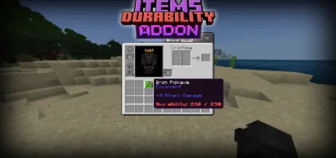 Items Durability addon Add-on 1.21+/1.20+