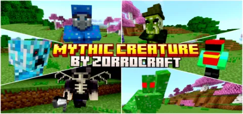 Mythic Creature Add-on 1.20+/1.19+/1.18+