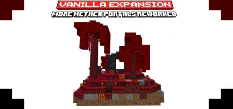 Vanilla Expansion: More Nether Portals Add-on 1.21+