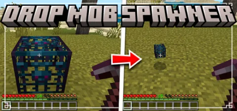 Drop Mob Spawner Add-on 1.21+