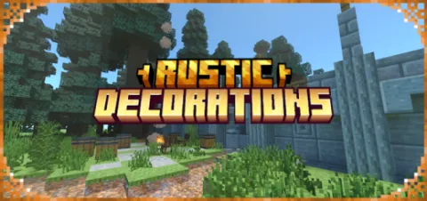 Rustic Decorations Add-on 1.21+
