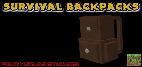 Survival Backpacks Add-on 1.21+