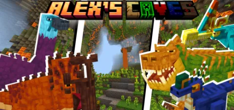 ALEX'S CAVE Add-on 1.21+