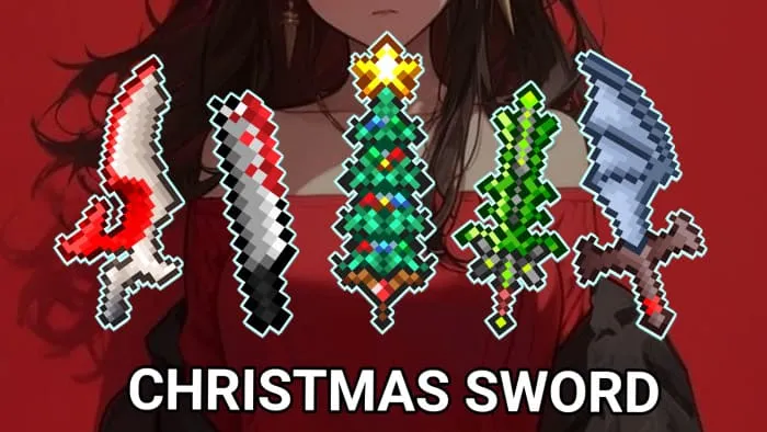 Christmas Sword Add-on 1.21+