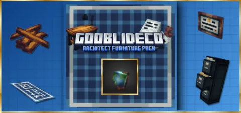 Gooblideco: Architect Add-on 1.21+/1.20+/1.19+/1.18+/1.17+/1.16+