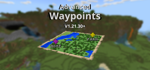 Advanced Waypoints Add-on 1.21+