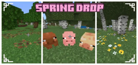 Spring drop by psmu Add-on 1.21+