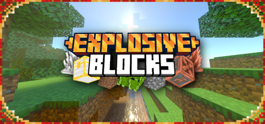 Explosive Blocks Add-on 1.21+