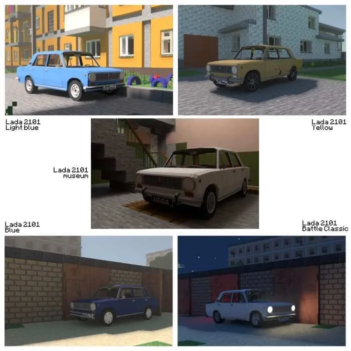 LADA classic RWD cars (Zhiguli) Add-on 1.21+