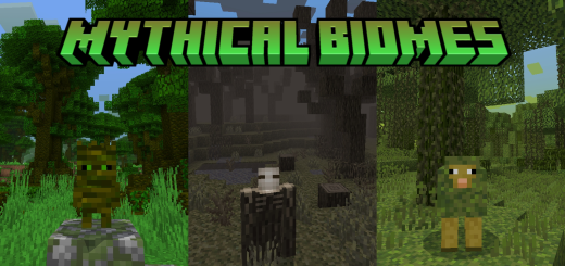 Mythical Biomes Add-on 1.21+