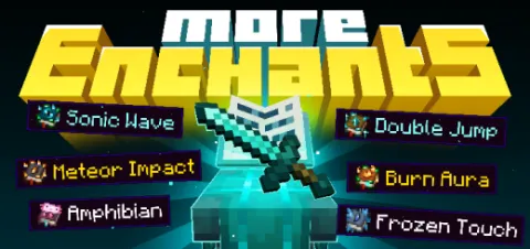 More Enchants Add On (Lite) Add-on 1.21+/1.20+