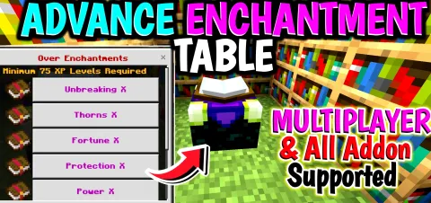Advance Enchantment Table 1.5 Add-on 1.21+