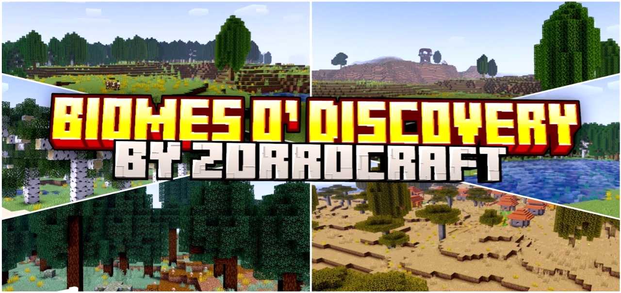 Biomes O' Discovery Add-on 1.21+