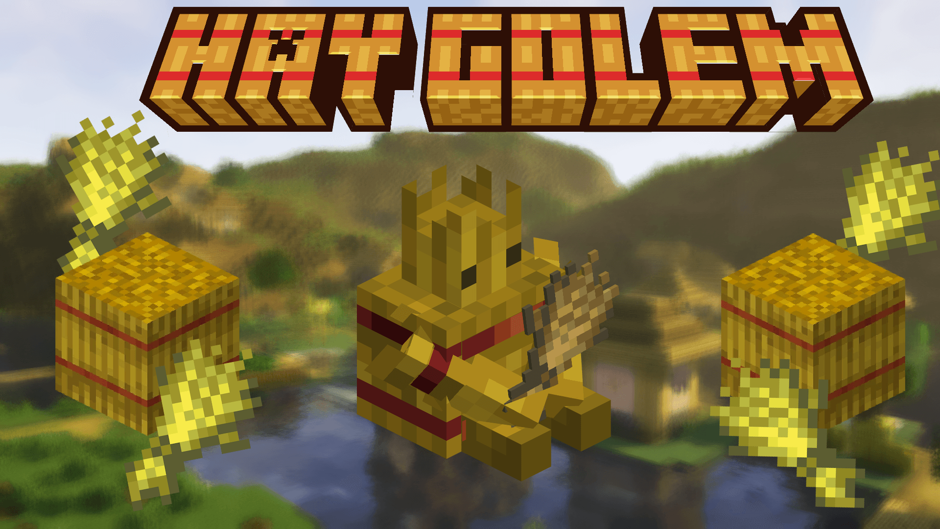 Hay Golem Add-on 1.21+