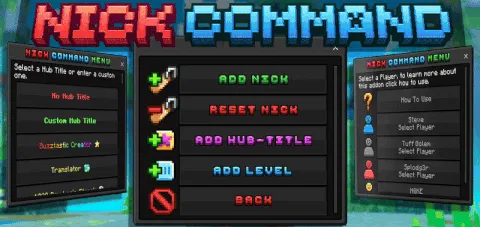 Nick Command V2 Name Changer Add-on 1.21+