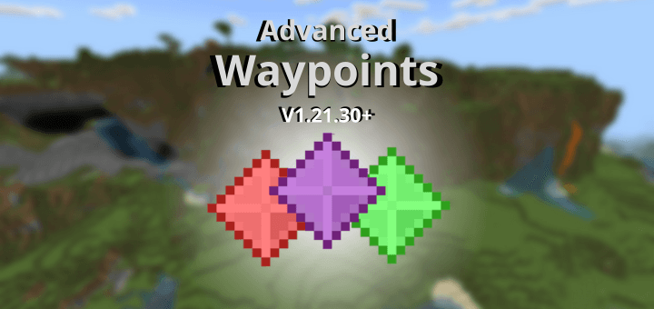 Advanced Waypoints Add-on 1.21+