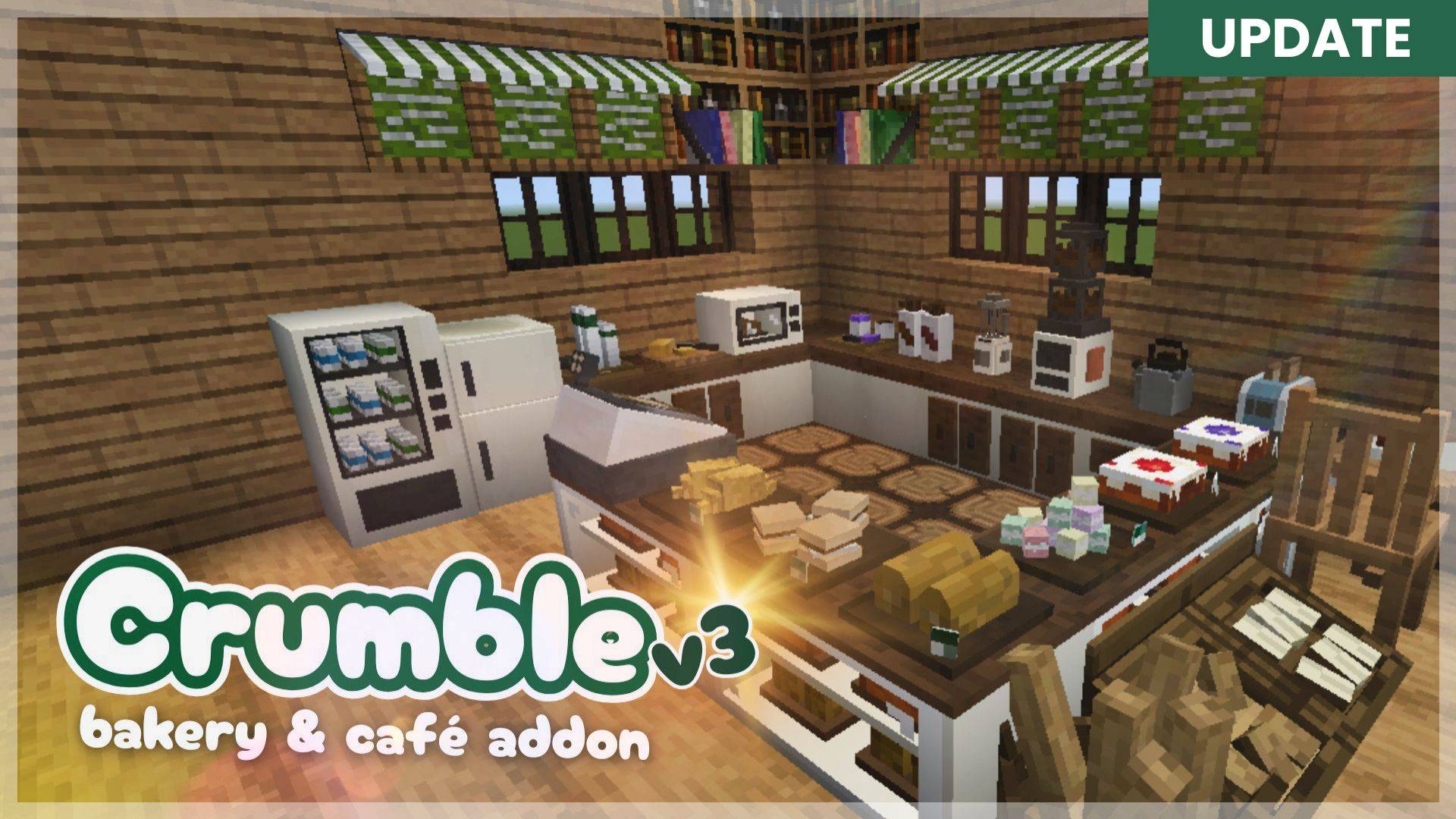 Crumble  Bakery and Café Add-on 1.21+