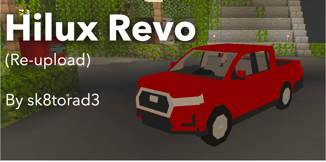 Hilux Revo, Toyota Simple Car Series Add-on 1.21+/1.20+/1.19+/1.18+