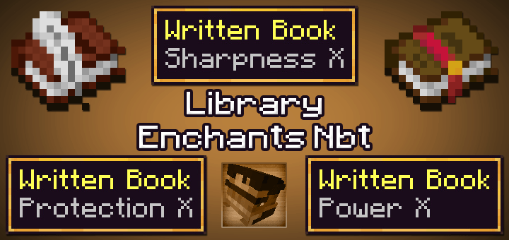 Library Enchants Add-on 1.21+/1.20+/1.19+