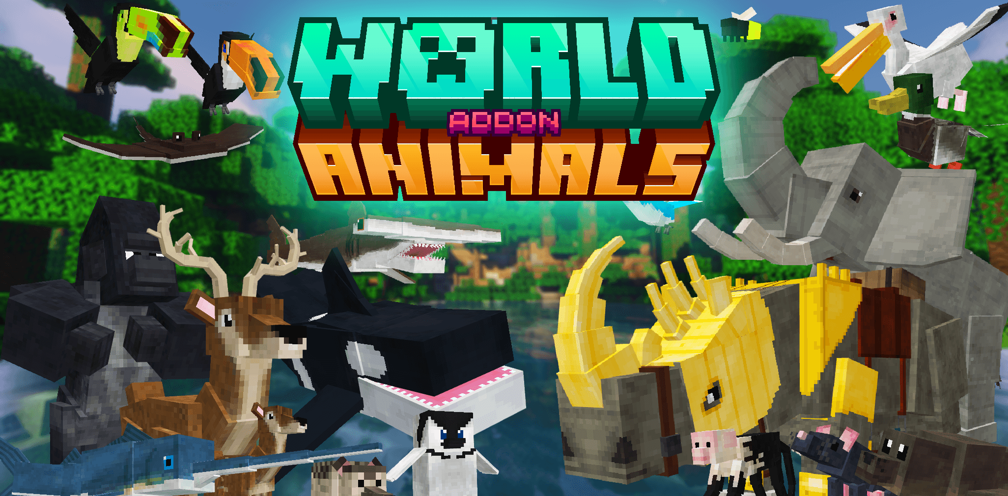 World Animals Add-on 1.21+/1.20+