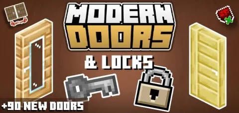 Modern Doors Add-on 1.21+