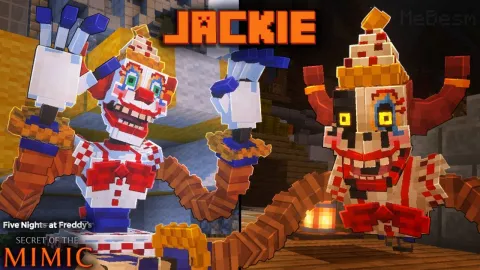 Jackie FNAF Mimic Secret Add-on 1.21+