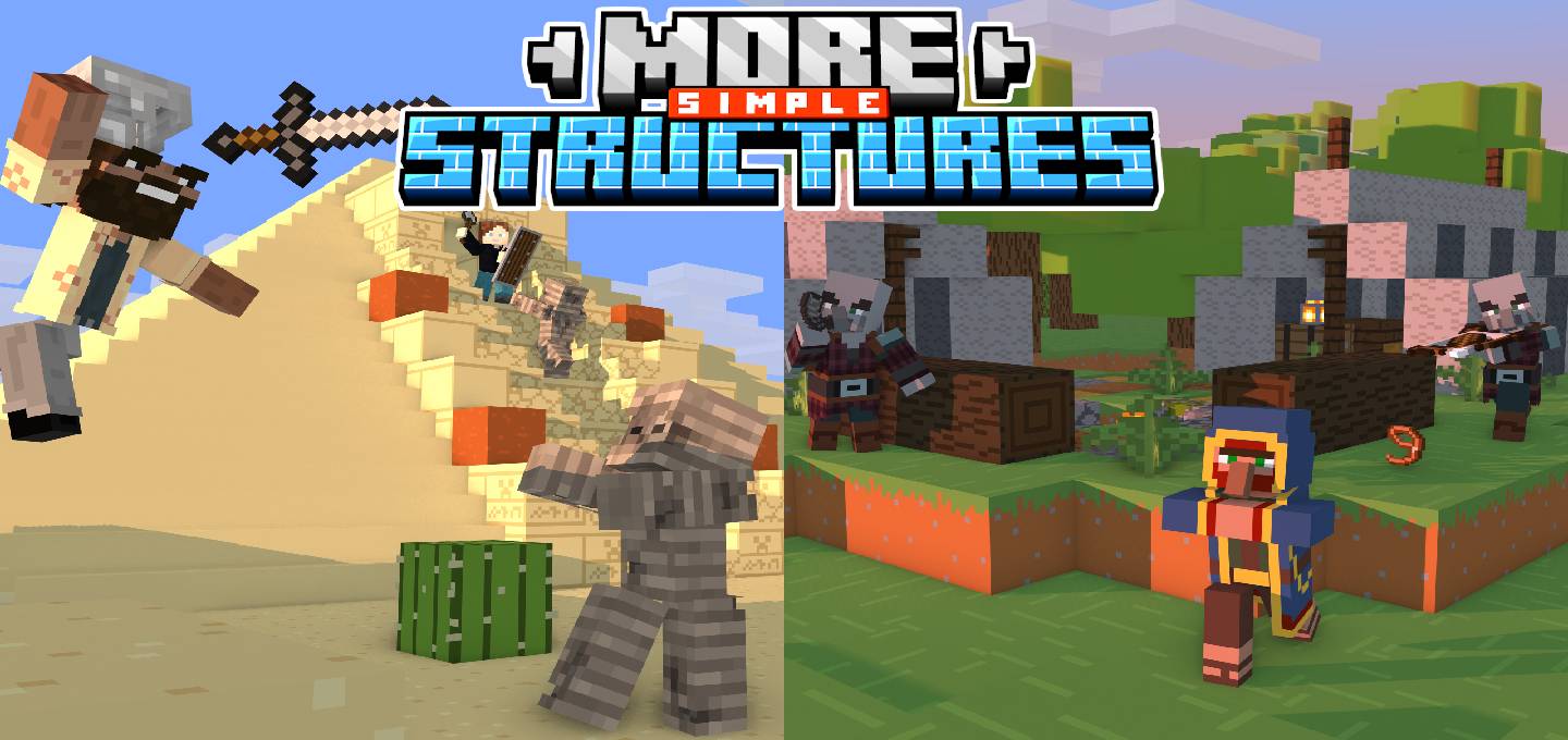More Simple Structures Add-on 1.21+