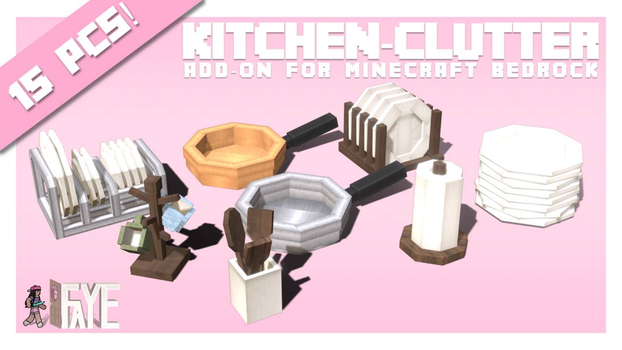 The FAYE Kitchen Clutter Set Add-on 1.21+