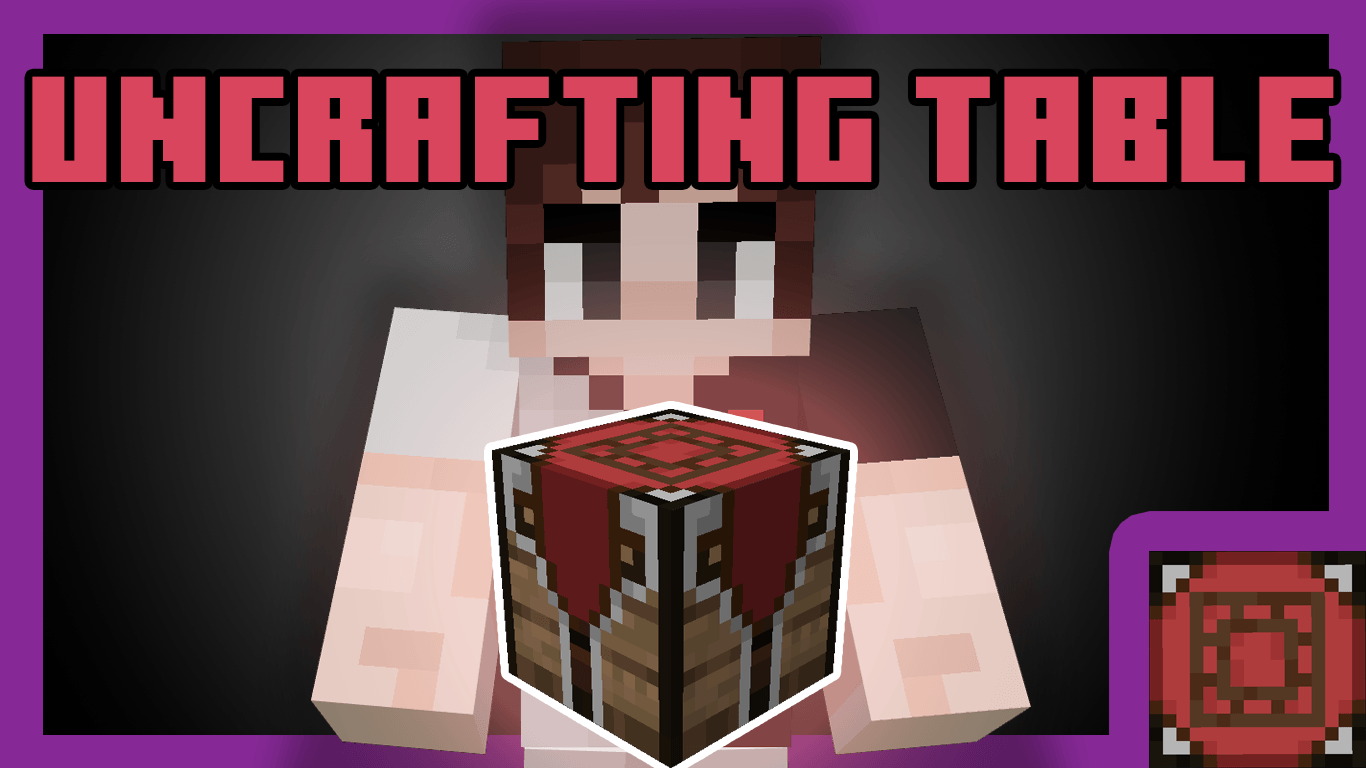 UnCrafting Table Add-on 1.21+