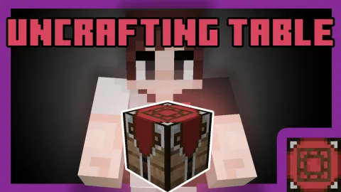 UnCrafting Table Add-on 1.21+
