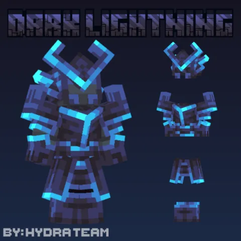 Dark Lightning Armor Add-on 1.21+