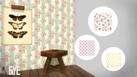 The Faye Wallpaper & Flooring Set Add-on 1.21+