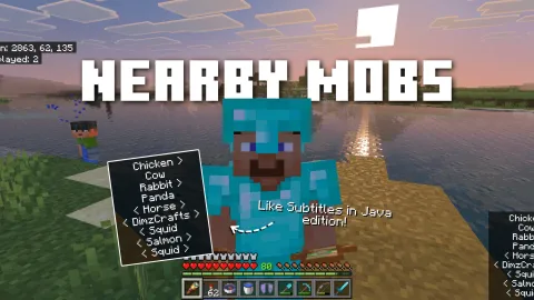 Nearby Mobs Add-on 1.21+