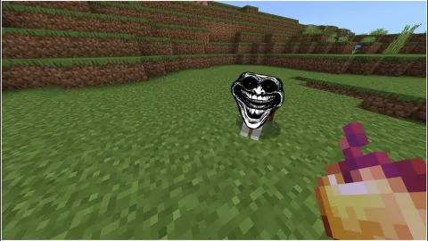 Give your dog the Enchanted Apple and it will enter Destroy Mode Add-on 1.21+
