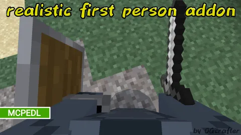 Realistic first person Add-on 1.21+