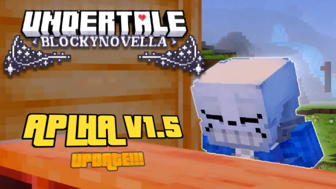 Undertale Blockynovella Add-on 1.21+